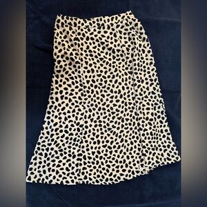 Leopard Print Skirt